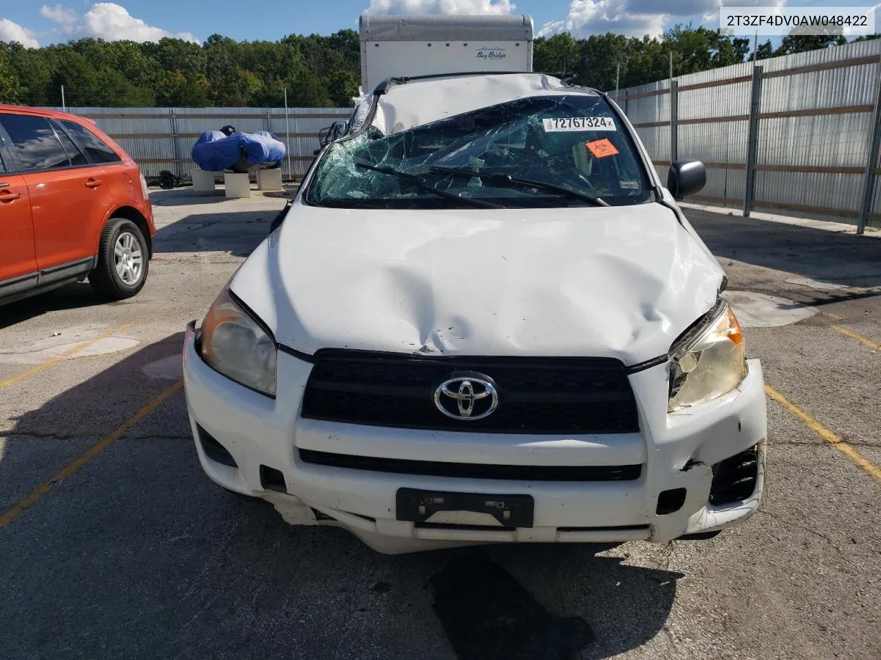 2010 Toyota Rav4 VIN: 2T3ZF4DV0AW048422 Lot: 72767324