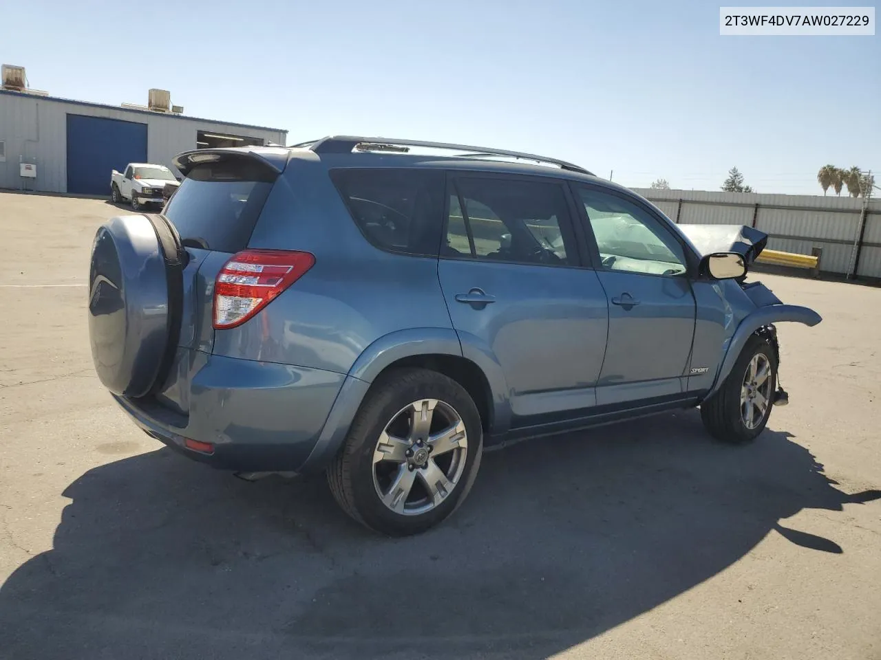 2010 Toyota Rav4 Sport VIN: 2T3WF4DV7AW027229 Lot: 72822374