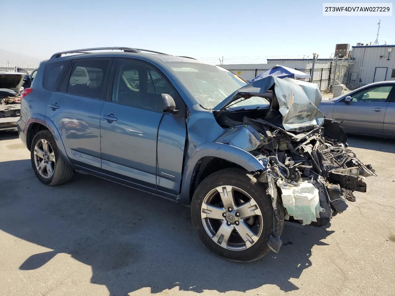 2010 Toyota Rav4 Sport VIN: 2T3WF4DV7AW027229 Lot: 72822374