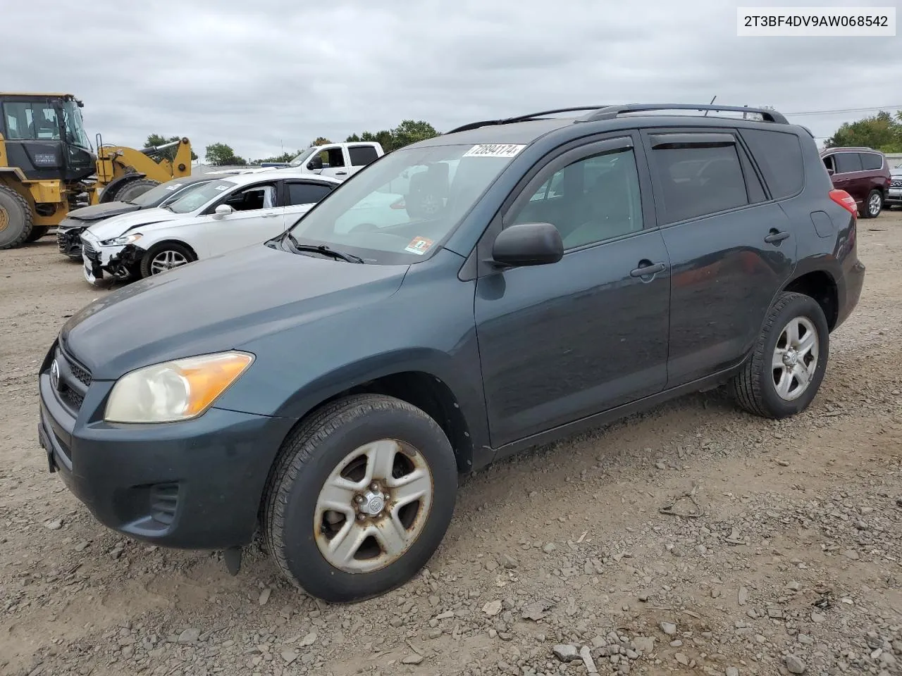 2010 Toyota Rav4 VIN: 2T3BF4DV9AW068542 Lot: 72894174