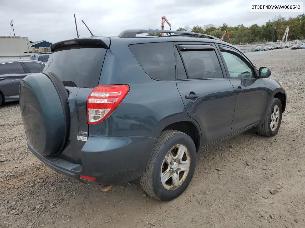 2010 Toyota Rav4 VIN: 2T3BF4DV9AW068542 Lot: 72894174