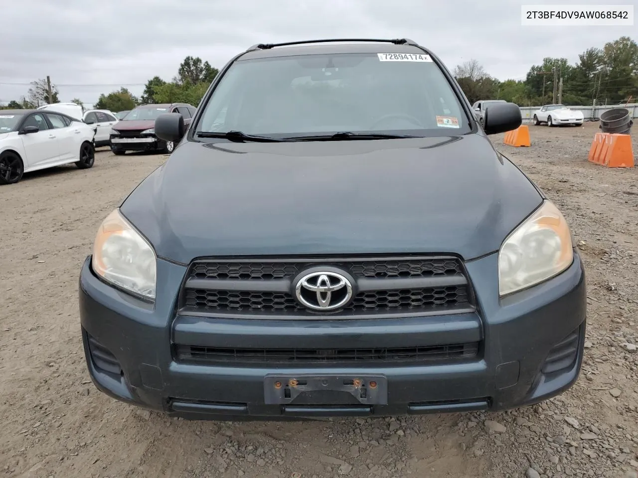 2010 Toyota Rav4 VIN: 2T3BF4DV9AW068542 Lot: 72894174