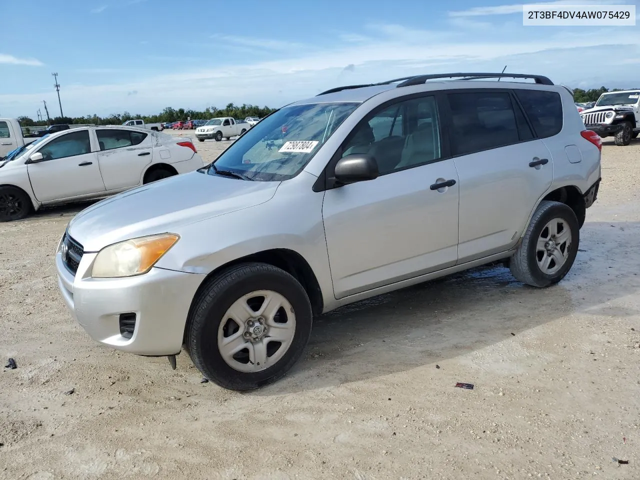 2010 Toyota Rav4 VIN: 2T3BF4DV4AW075429 Lot: 72987804