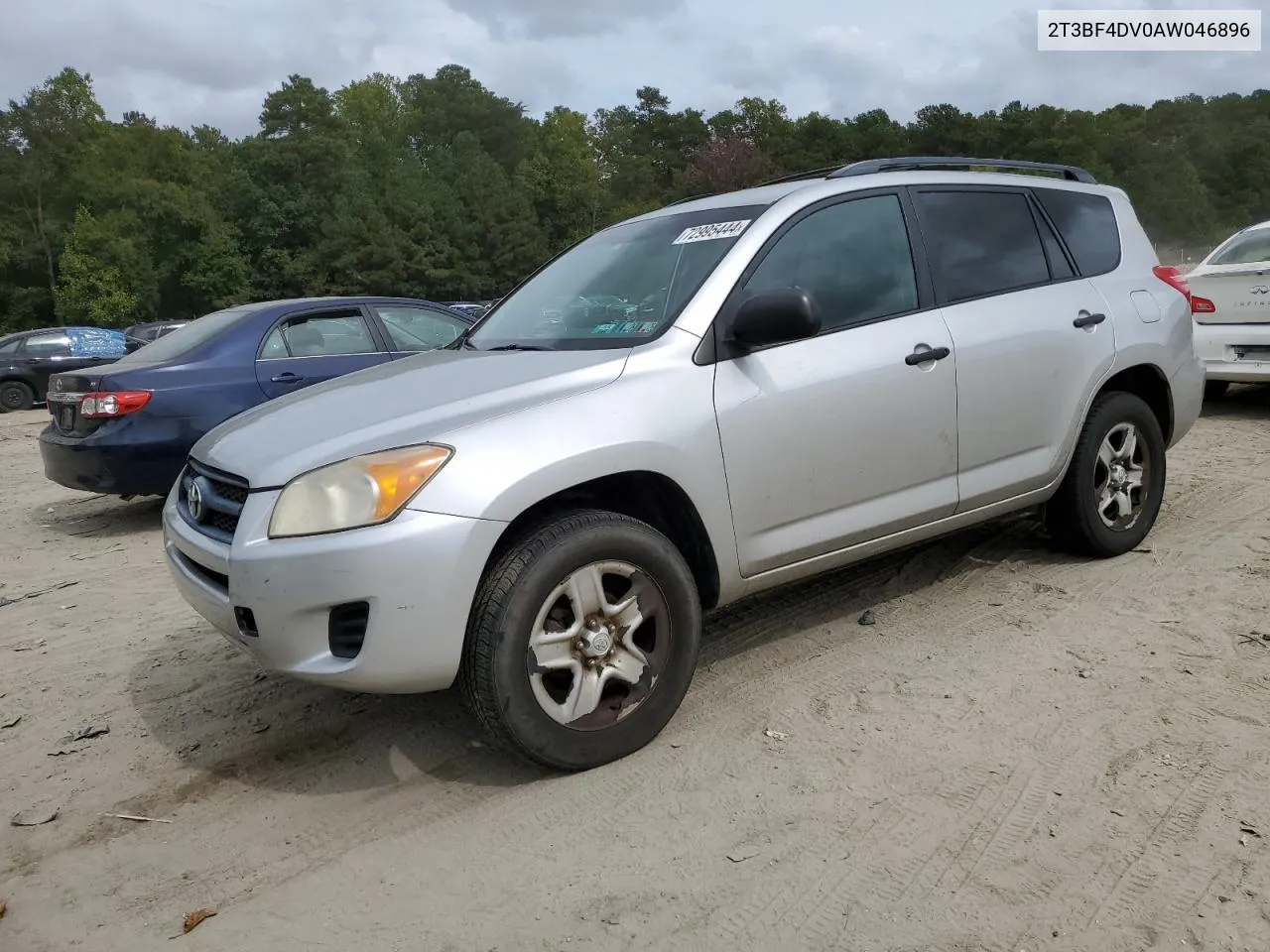 2010 Toyota Rav4 VIN: 2T3BF4DV0AW046896 Lot: 72995444