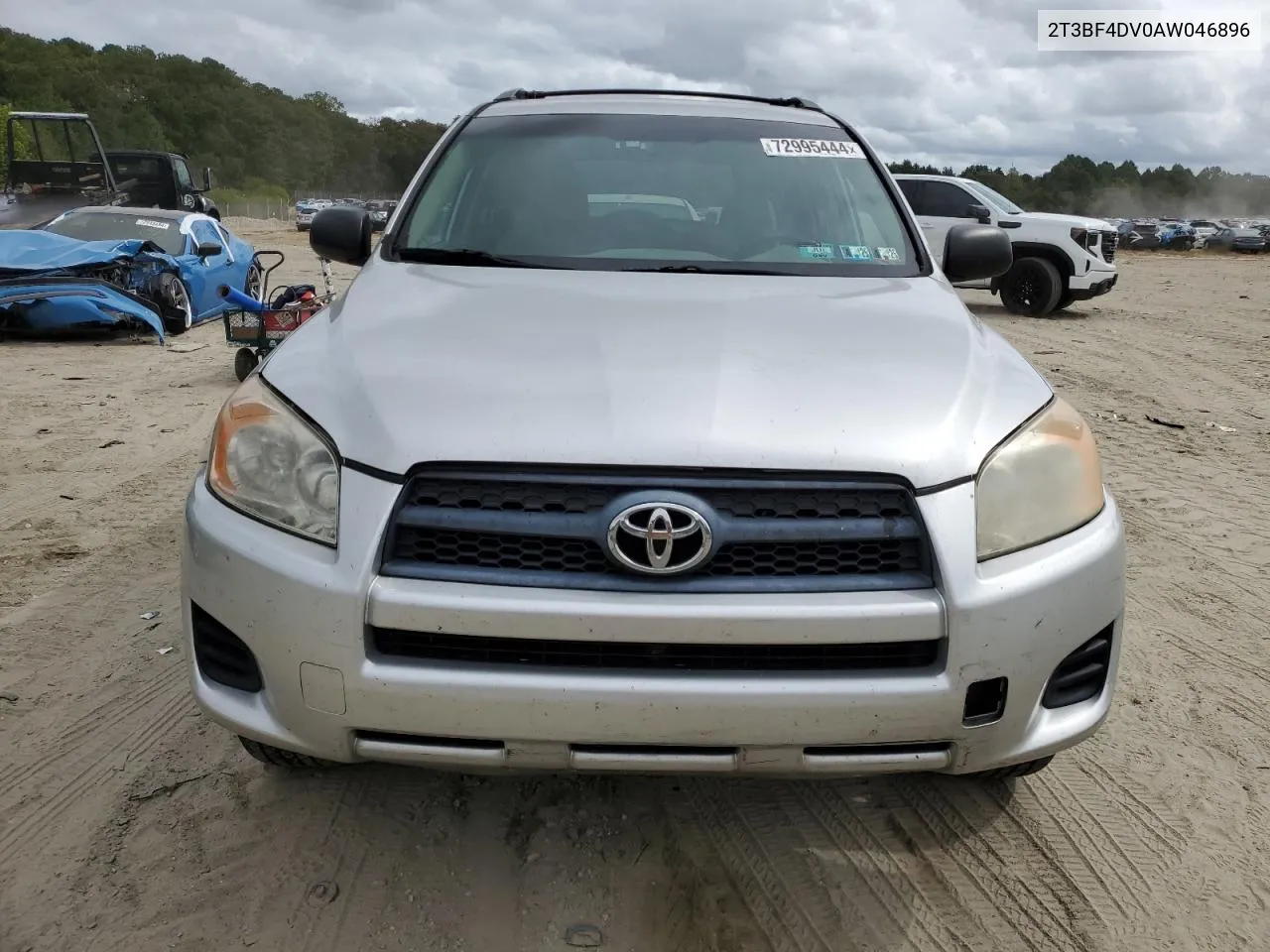 2010 Toyota Rav4 VIN: 2T3BF4DV0AW046896 Lot: 72995444