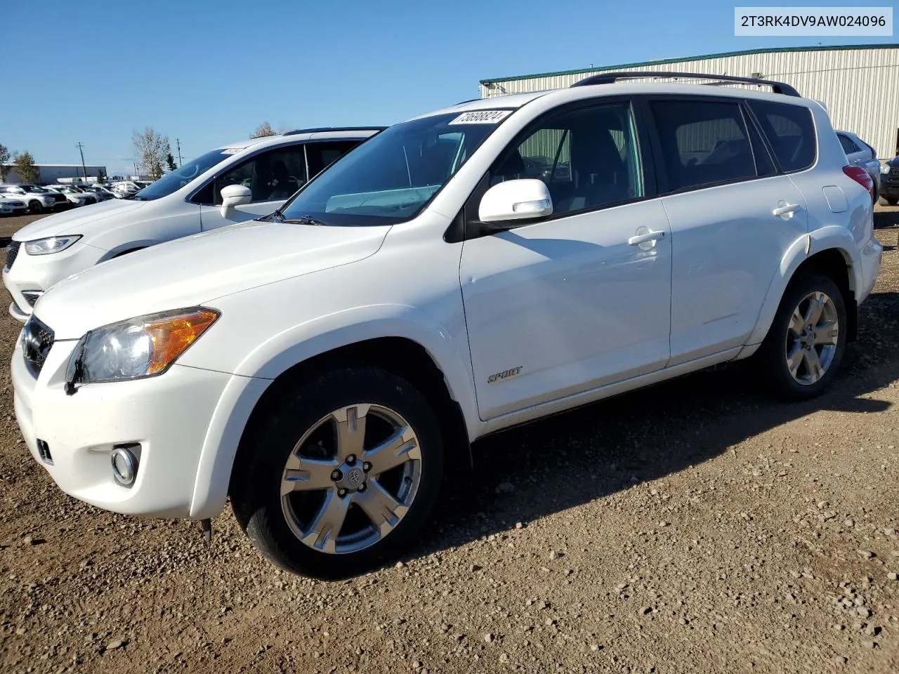 2010 Toyota Rav4 Sport VIN: 2T3RK4DV9AW024096 Lot: 73698824