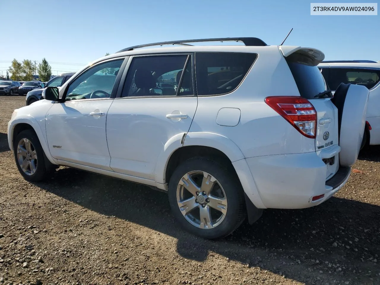 2010 Toyota Rav4 Sport VIN: 2T3RK4DV9AW024096 Lot: 73698824