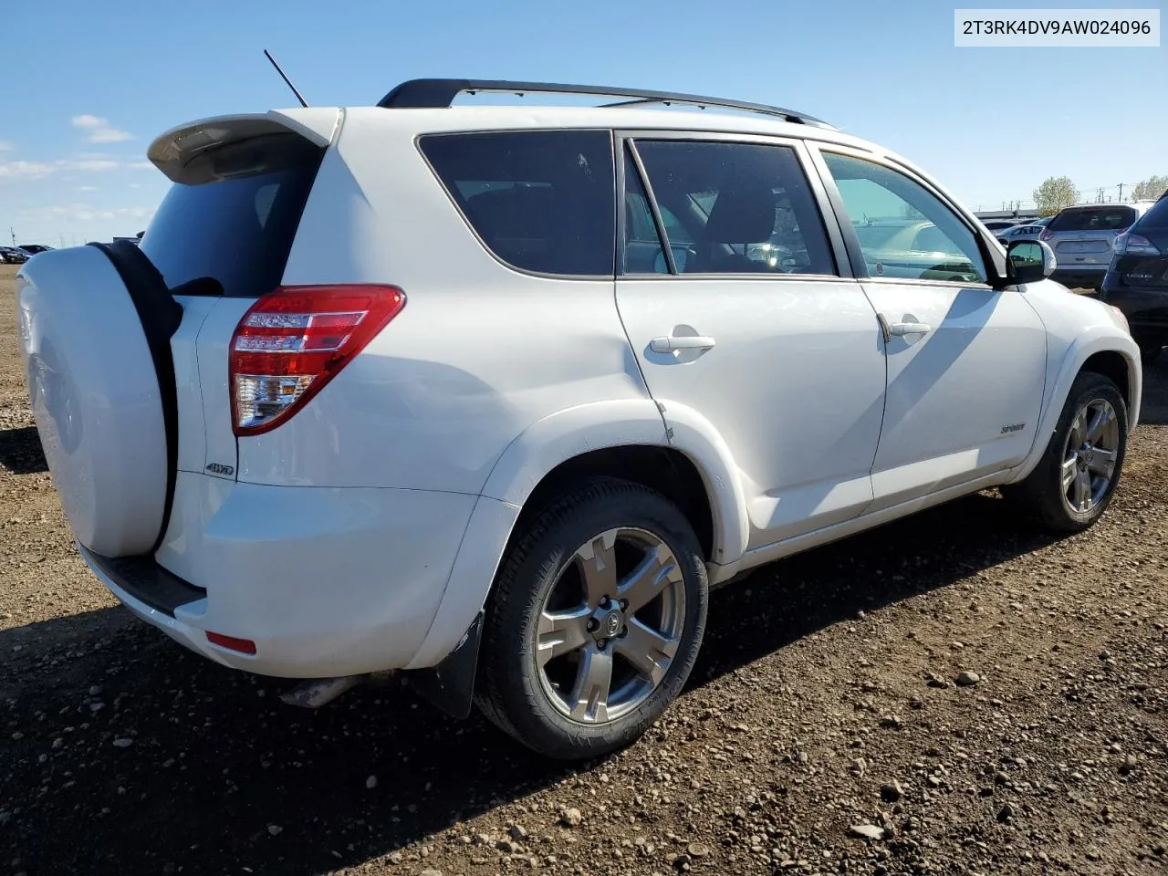 2010 Toyota Rav4 Sport VIN: 2T3RK4DV9AW024096 Lot: 73698824