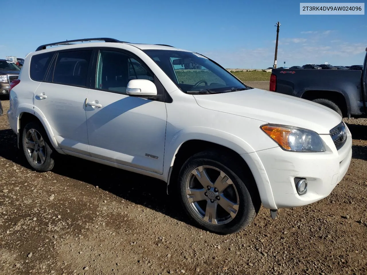 2010 Toyota Rav4 Sport VIN: 2T3RK4DV9AW024096 Lot: 73698824