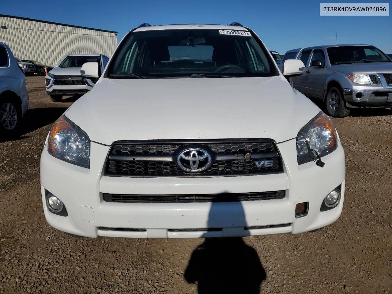 2010 Toyota Rav4 Sport VIN: 2T3RK4DV9AW024096 Lot: 73698824