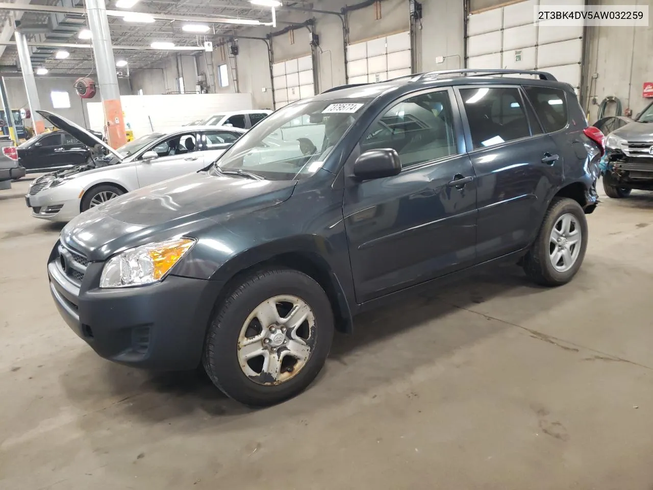 2010 Toyota Rav4 VIN: 2T3BK4DV5AW032259 Lot: 73795774