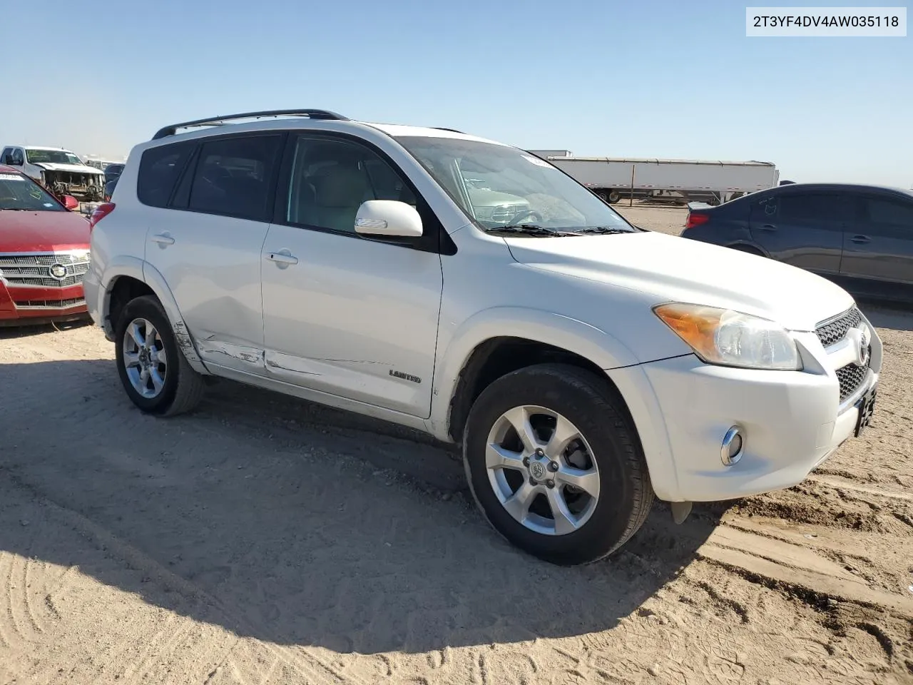 2010 Toyota Rav4 Limited VIN: 2T3YF4DV4AW035118 Lot: 73945084