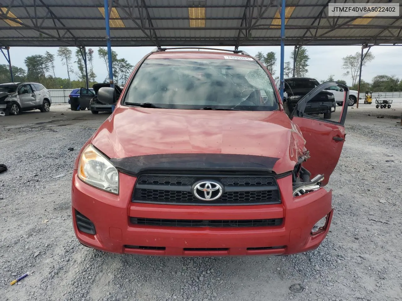 2010 Toyota Rav4 VIN: JTMZF4DV8A5022402 Lot: 74205924