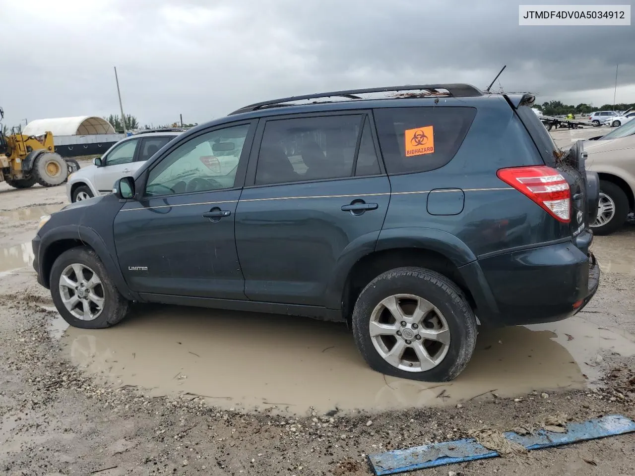 2010 Toyota Rav4 Limited VIN: JTMDF4DV0A5034912 Lot: 75230894