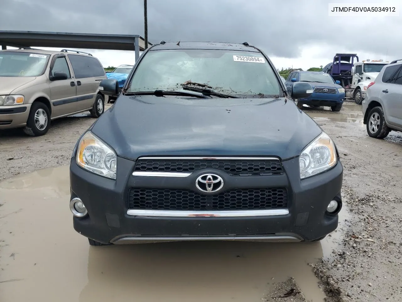 2010 Toyota Rav4 Limited VIN: JTMDF4DV0A5034912 Lot: 75230894