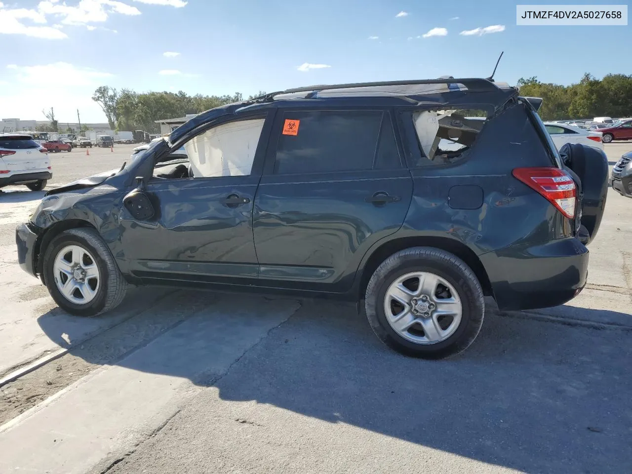 2010 Toyota Rav4 VIN: JTMZF4DV2A5027658 Lot: 75241714