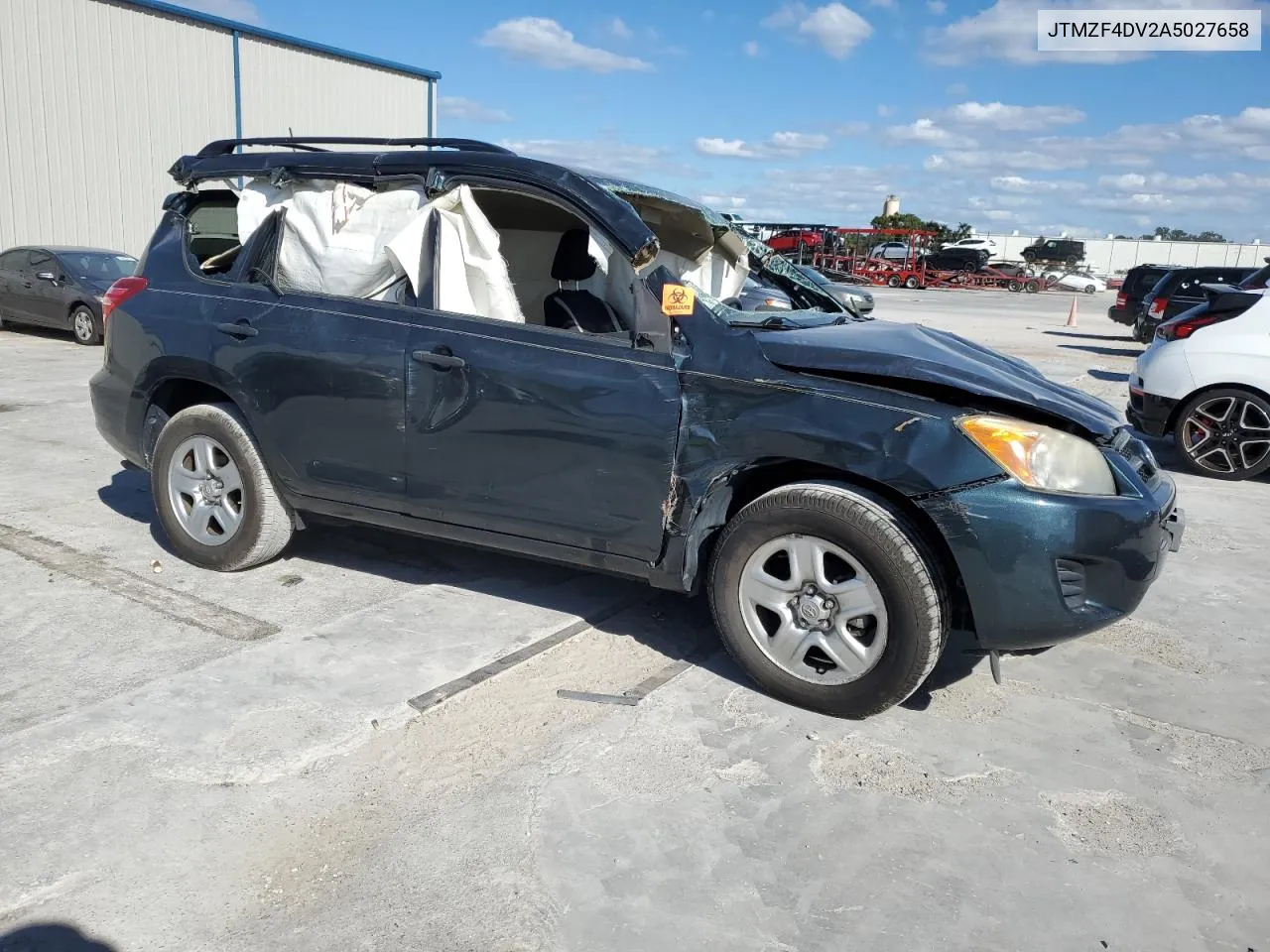 2010 Toyota Rav4 VIN: JTMZF4DV2A5027658 Lot: 75241714