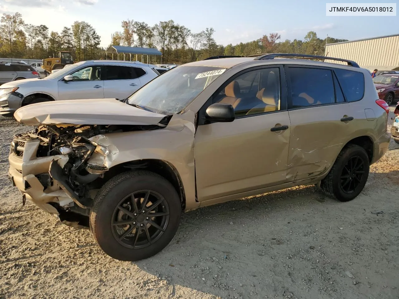 2010 Toyota Rav4 VIN: JTMKF4DV6A5018012 Lot: 75244074