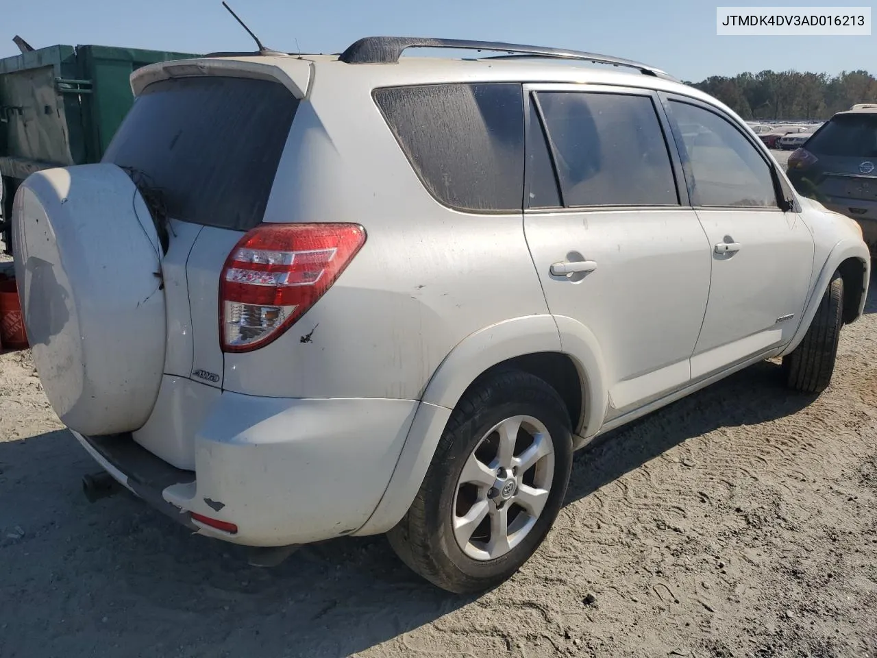 2010 Toyota Rav4 Limited VIN: JTMDK4DV3AD016213 Lot: 75551764