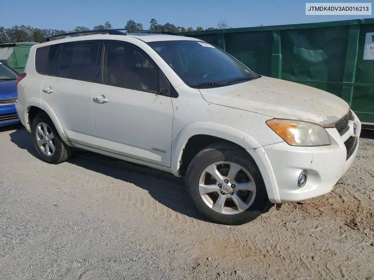 2010 Toyota Rav4 Limited VIN: JTMDK4DV3AD016213 Lot: 75551764