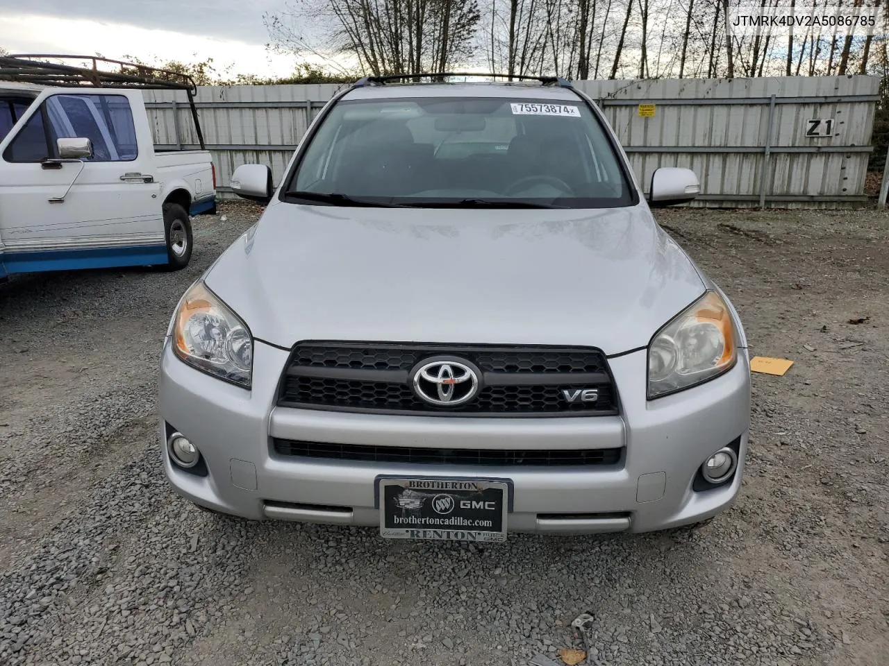 2010 Toyota Rav4 Sport VIN: JTMRK4DV2A5086785 Lot: 75573874