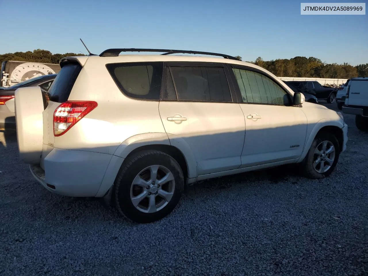 2010 Toyota Rav4 Limited VIN: JTMDK4DV2A5089969 Lot: 75625694