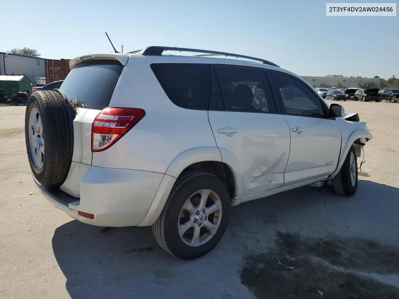 2010 Toyota Rav4 Limited VIN: 2T3YF4DV2AW024456 Lot: 75637764