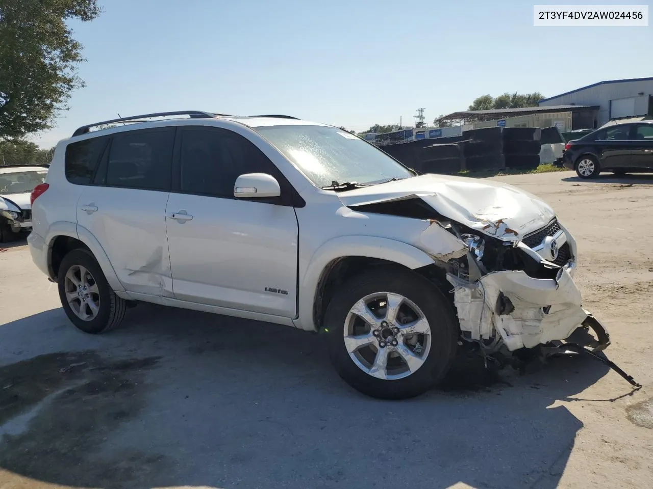 2010 Toyota Rav4 Limited VIN: 2T3YF4DV2AW024456 Lot: 75637764