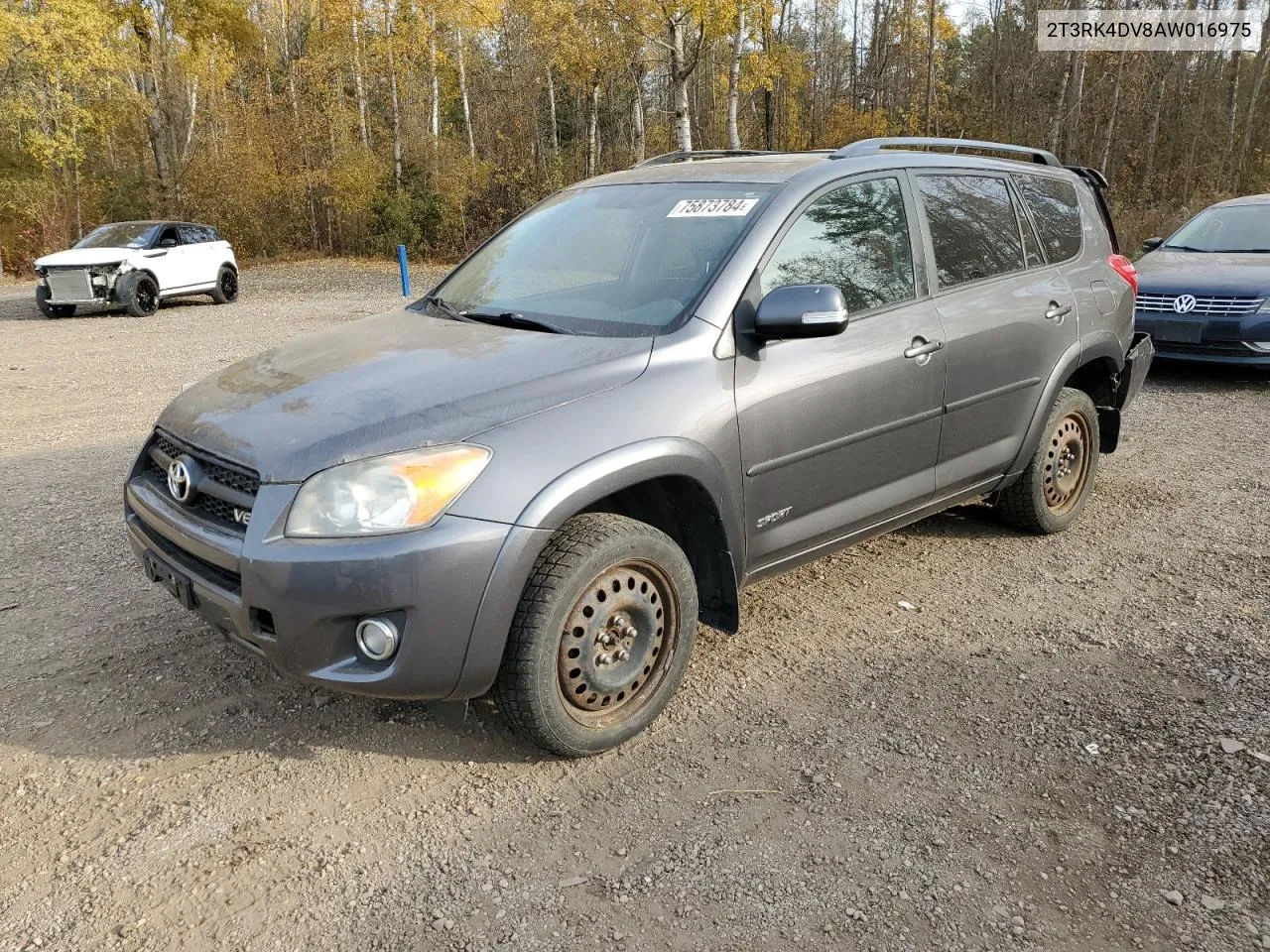 2010 Toyota Rav4 Sport VIN: 2T3RK4DV8AW016975 Lot: 75873784