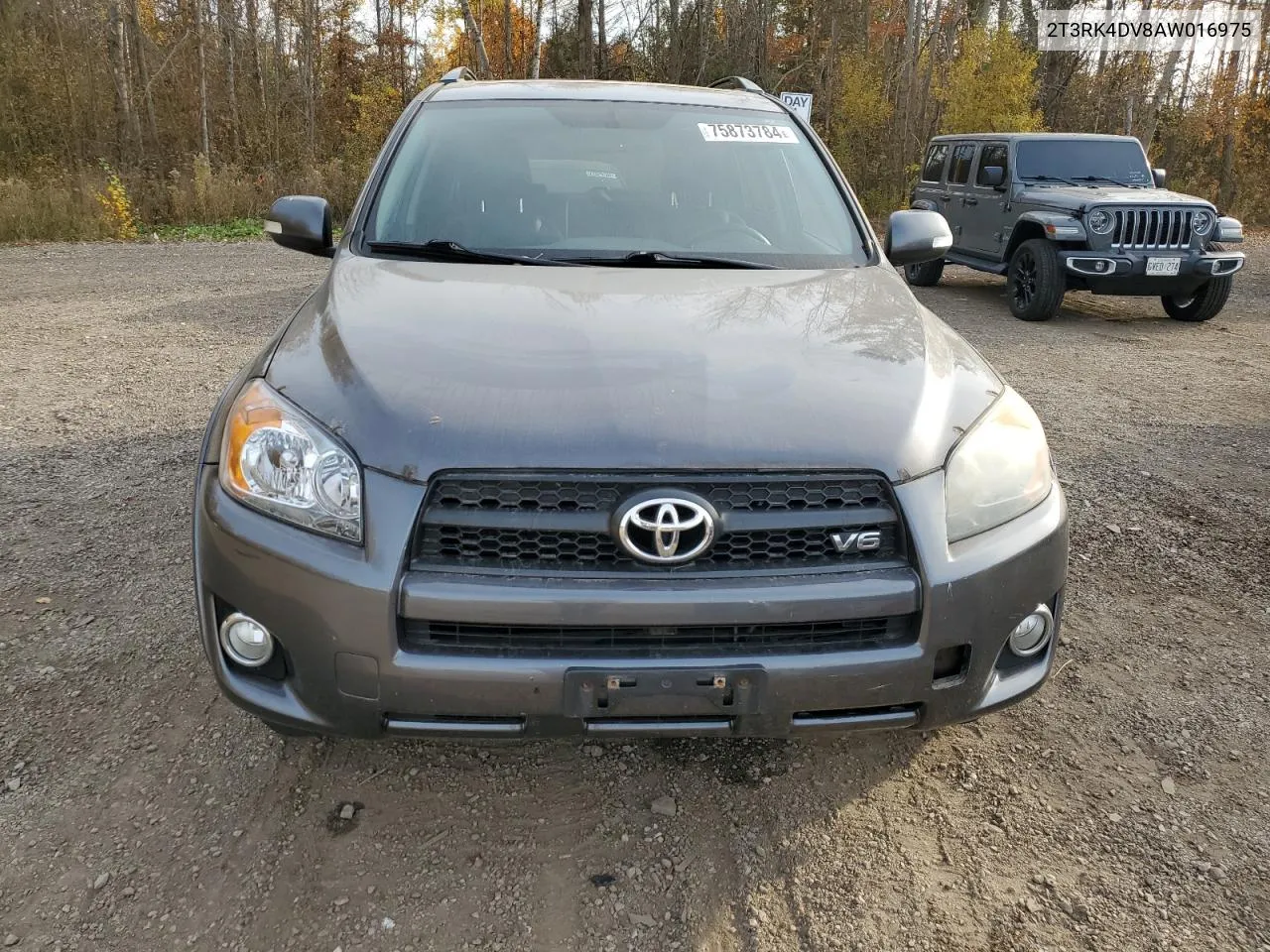 2010 Toyota Rav4 Sport VIN: 2T3RK4DV8AW016975 Lot: 75873784