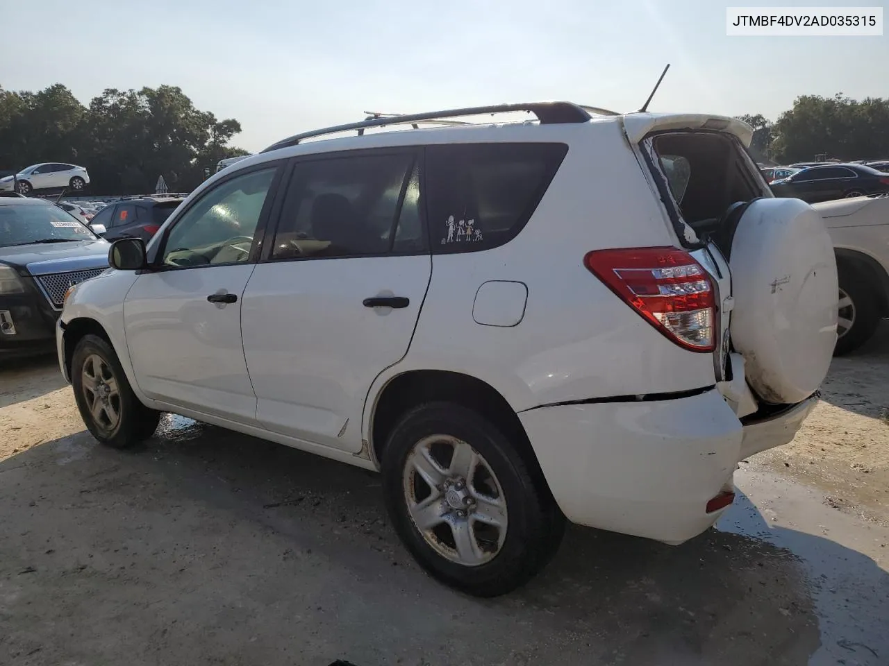 2010 Toyota Rav4 VIN: JTMBF4DV2AD035315 Lot: 76280954