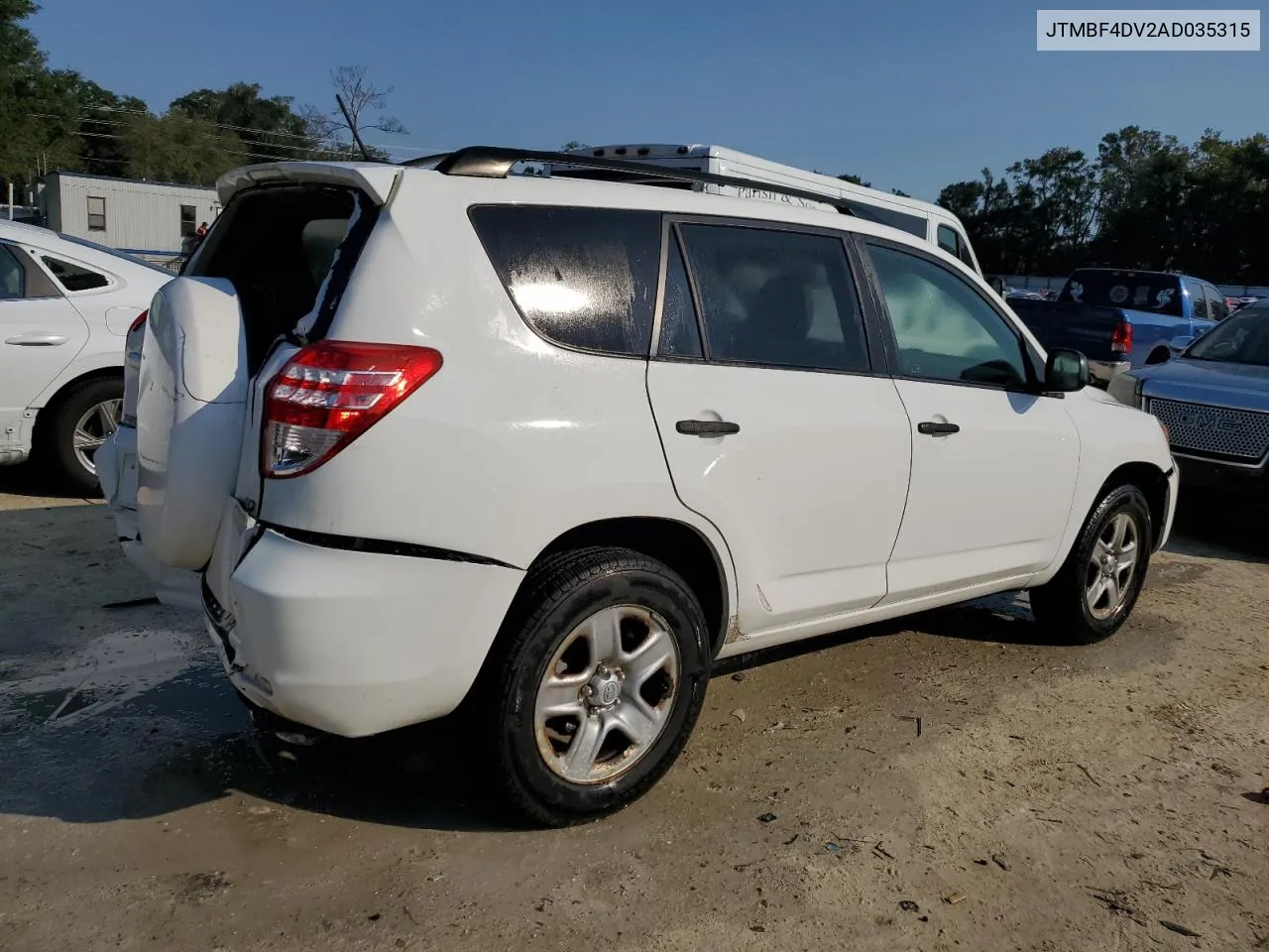 2010 Toyota Rav4 VIN: JTMBF4DV2AD035315 Lot: 76280954