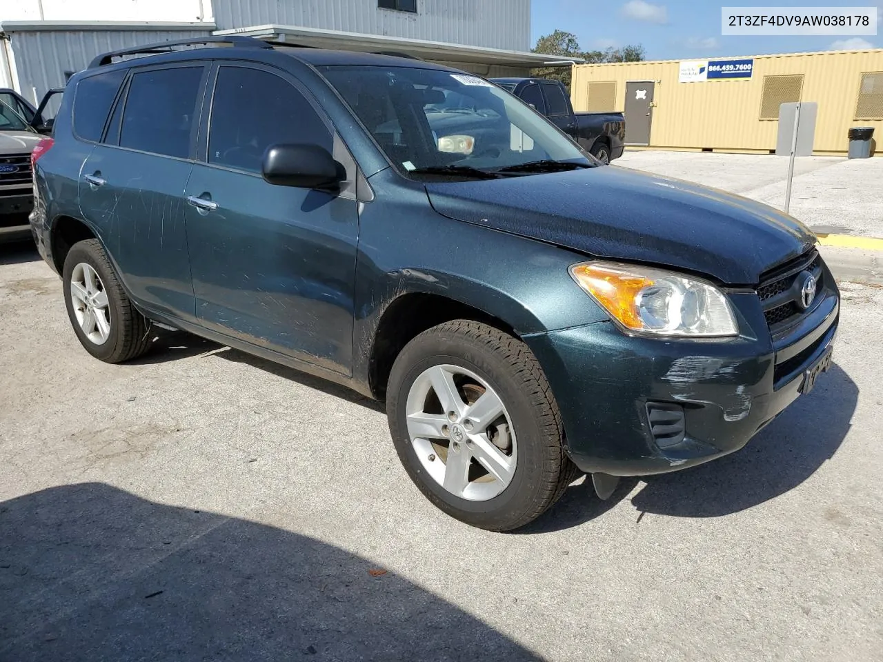 2010 Toyota Rav4 VIN: 2T3ZF4DV9AW038178 Lot: 76308494