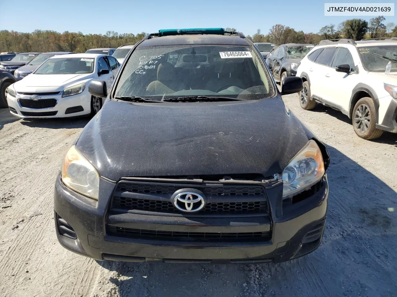 2010 Toyota Rav4 VIN: JTMZF4DV4AD021639 Lot: 76465064