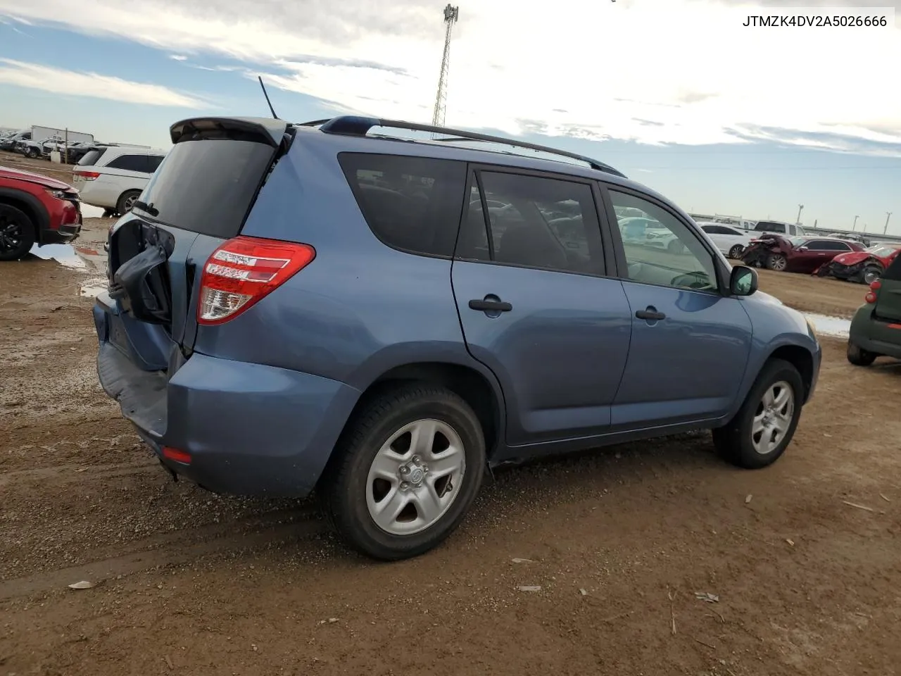 2010 Toyota Rav4 VIN: JTMZK4DV2A5026666 Lot: 76481774