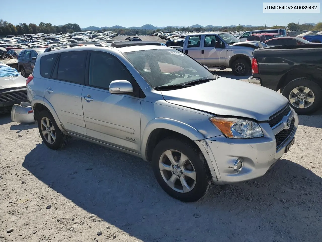 JTMDF4DV3AD039432 2010 Toyota Rav4 Limited