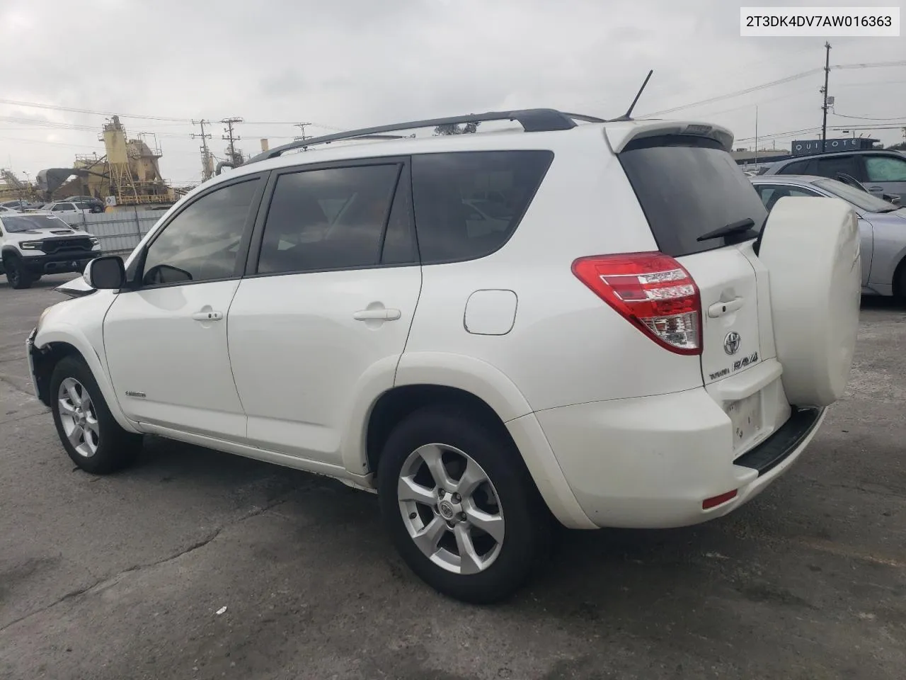 2010 Toyota Rav4 Limited VIN: 2T3DK4DV7AW016363 Lot: 76745144