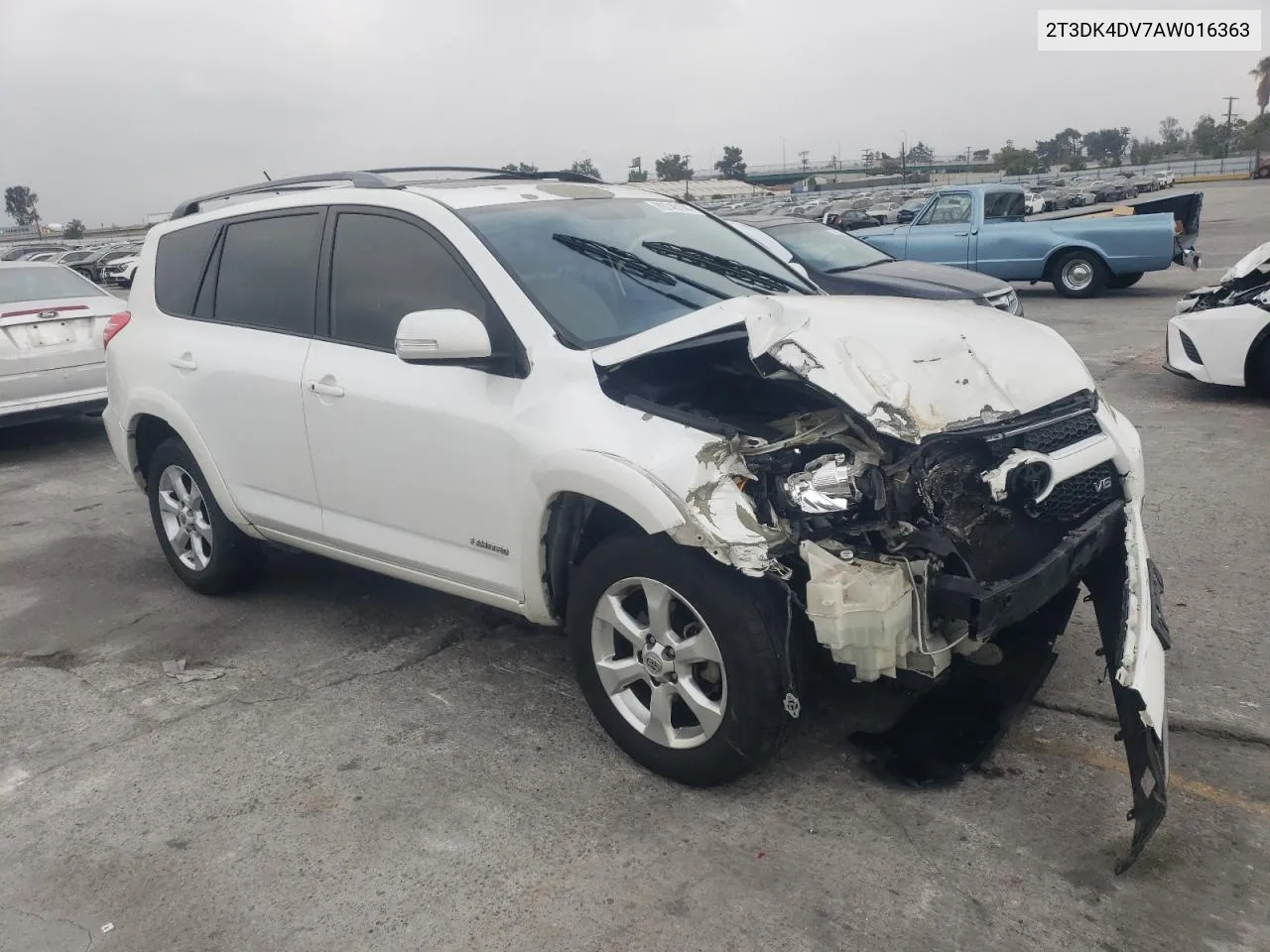 2010 Toyota Rav4 Limited VIN: 2T3DK4DV7AW016363 Lot: 76745144