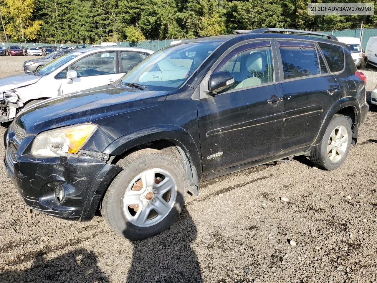 2010 Toyota Rav4 Limited VIN: 2T3DF4DV3AW076998 Lot: 76914104