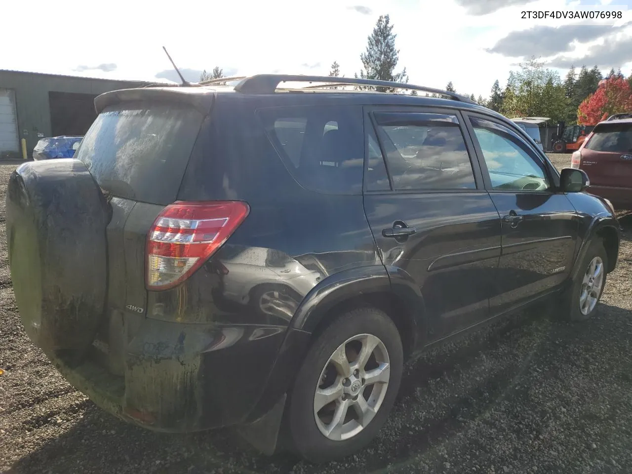 2010 Toyota Rav4 Limited VIN: 2T3DF4DV3AW076998 Lot: 76914104