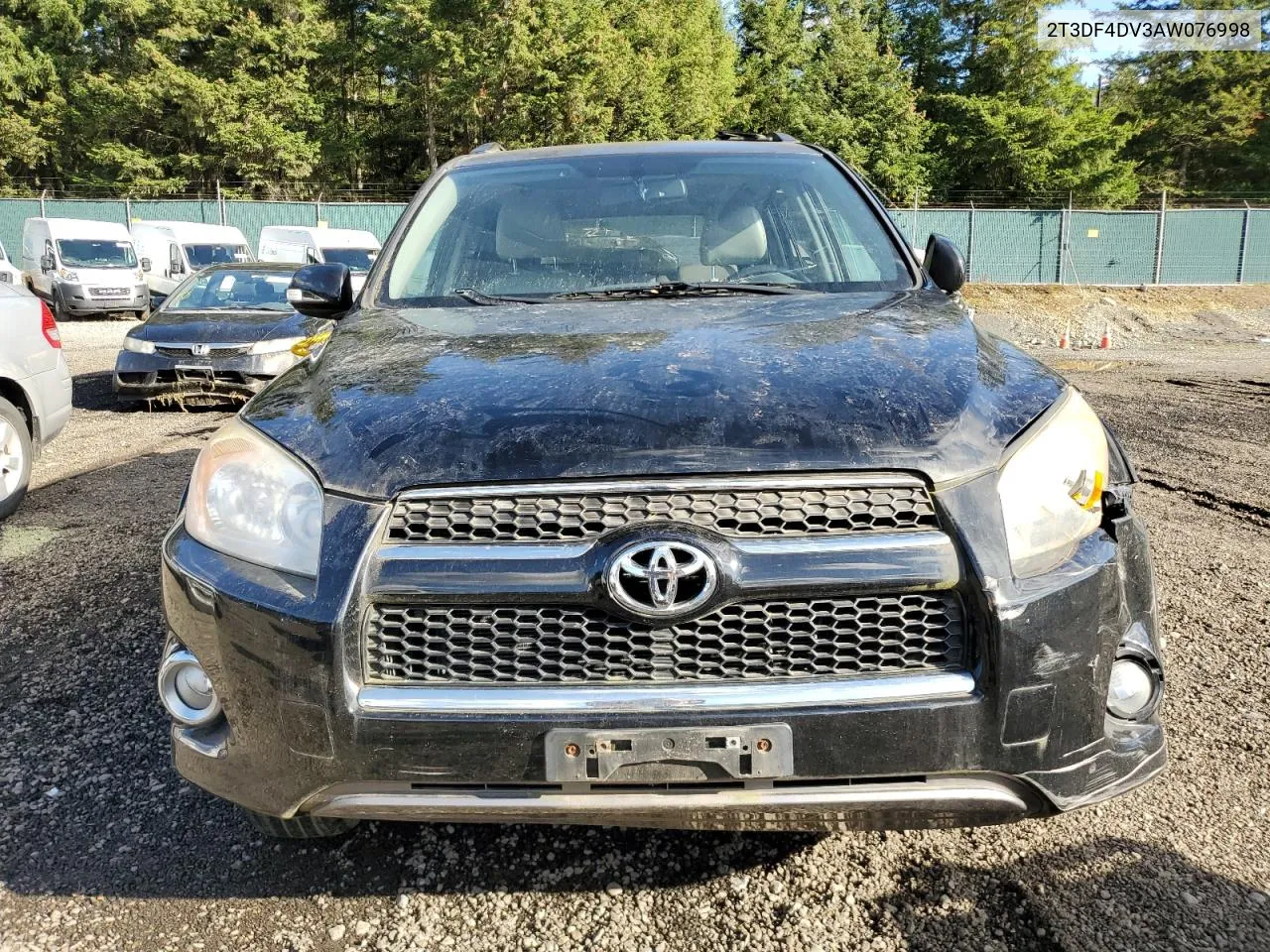 2010 Toyota Rav4 Limited VIN: 2T3DF4DV3AW076998 Lot: 76914104