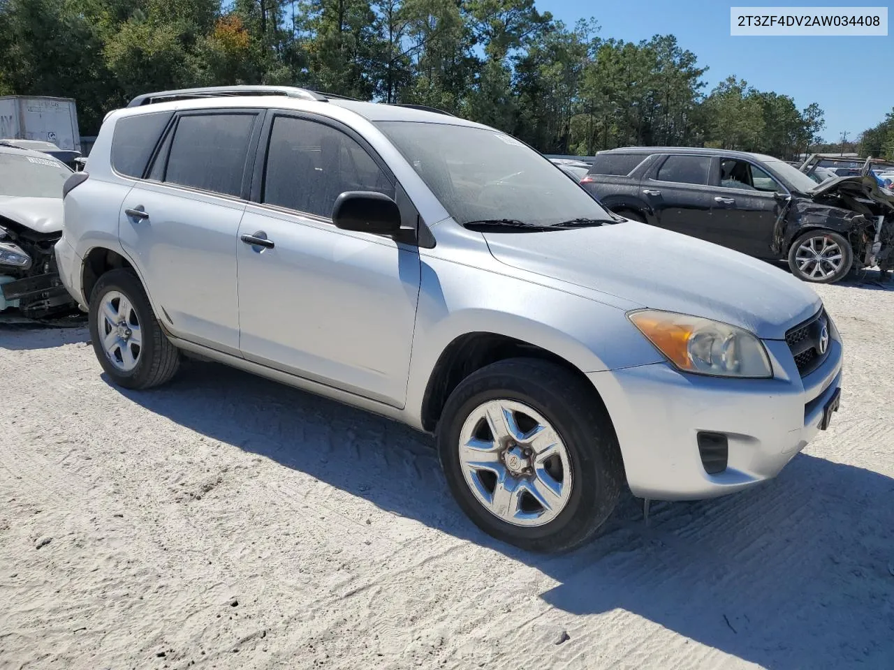 2010 Toyota Rav4 VIN: 2T3ZF4DV2AW034408 Lot: 76942594