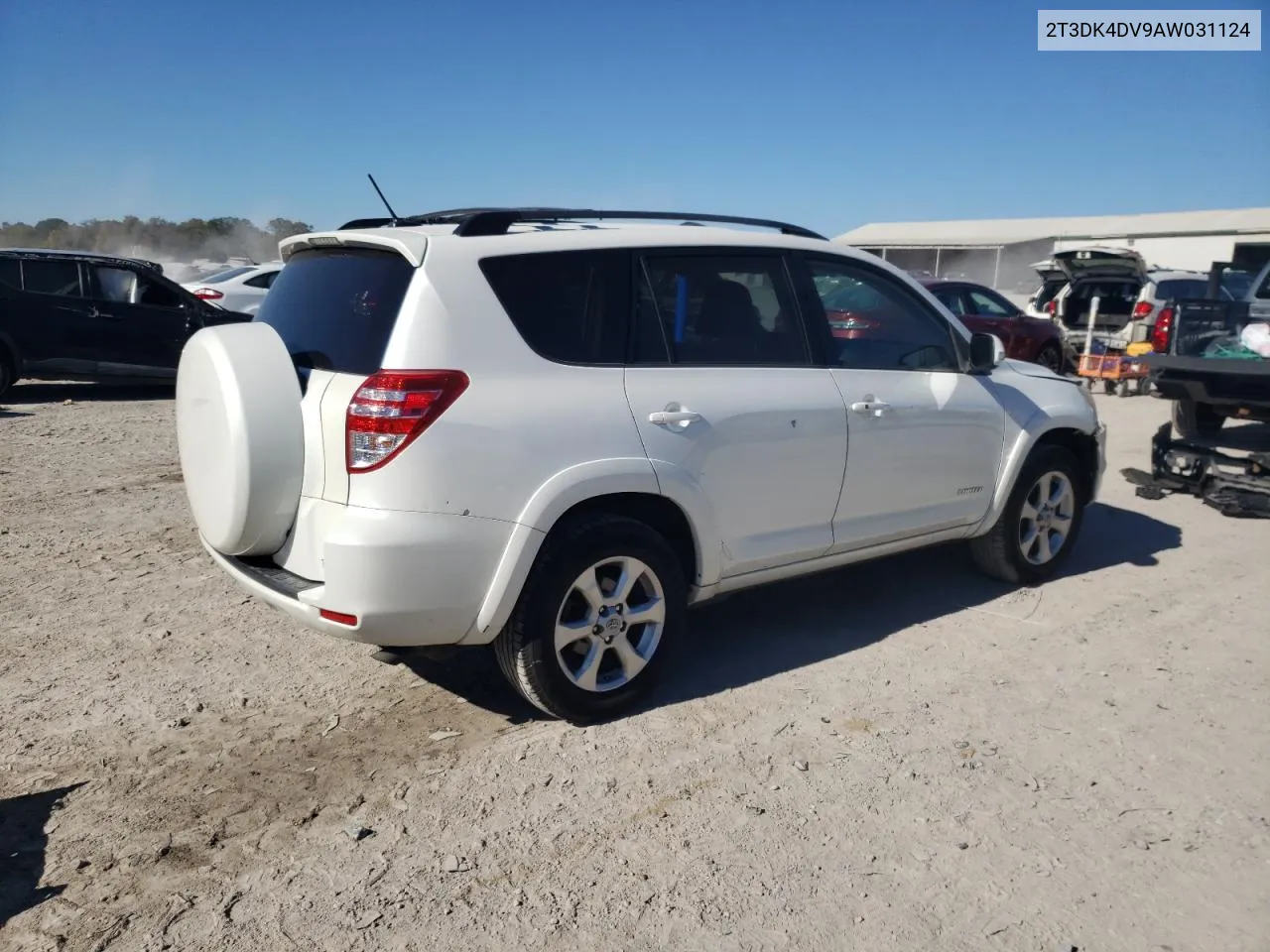 2010 Toyota Rav4 Limited VIN: 2T3DK4DV9AW031124 Lot: 77012174