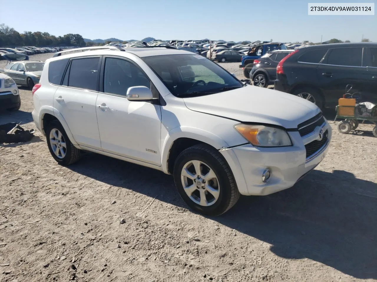 2010 Toyota Rav4 Limited VIN: 2T3DK4DV9AW031124 Lot: 77012174