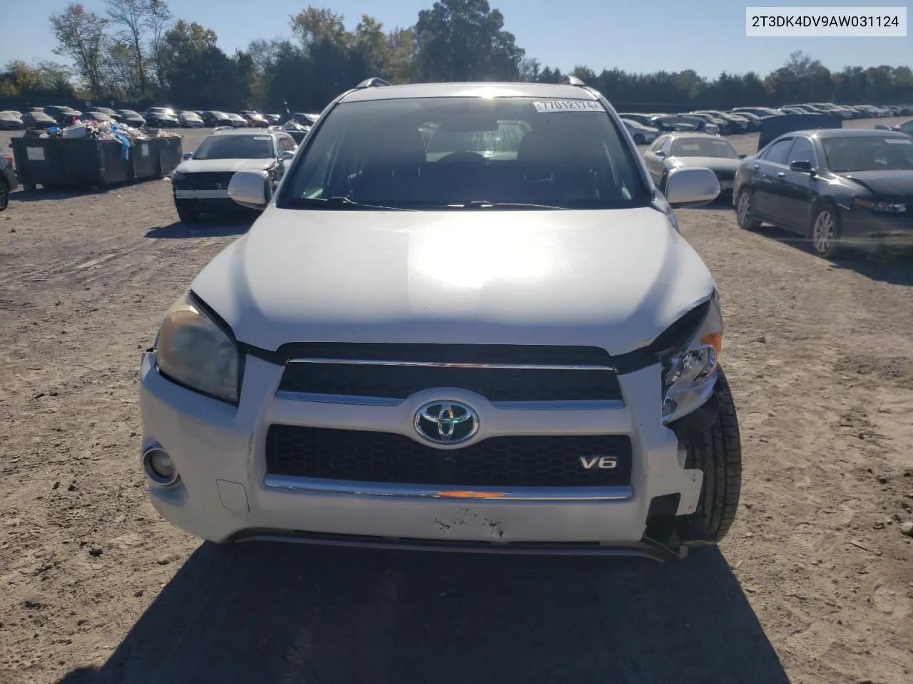 2010 Toyota Rav4 Limited VIN: 2T3DK4DV9AW031124 Lot: 77012174