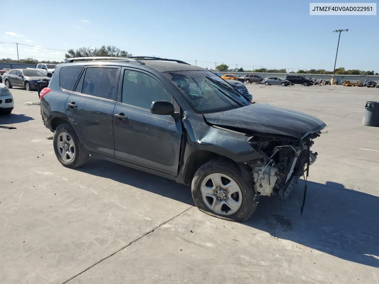 2010 Toyota Rav4 VIN: JTMZF4DV0AD022951 Lot: 77326834