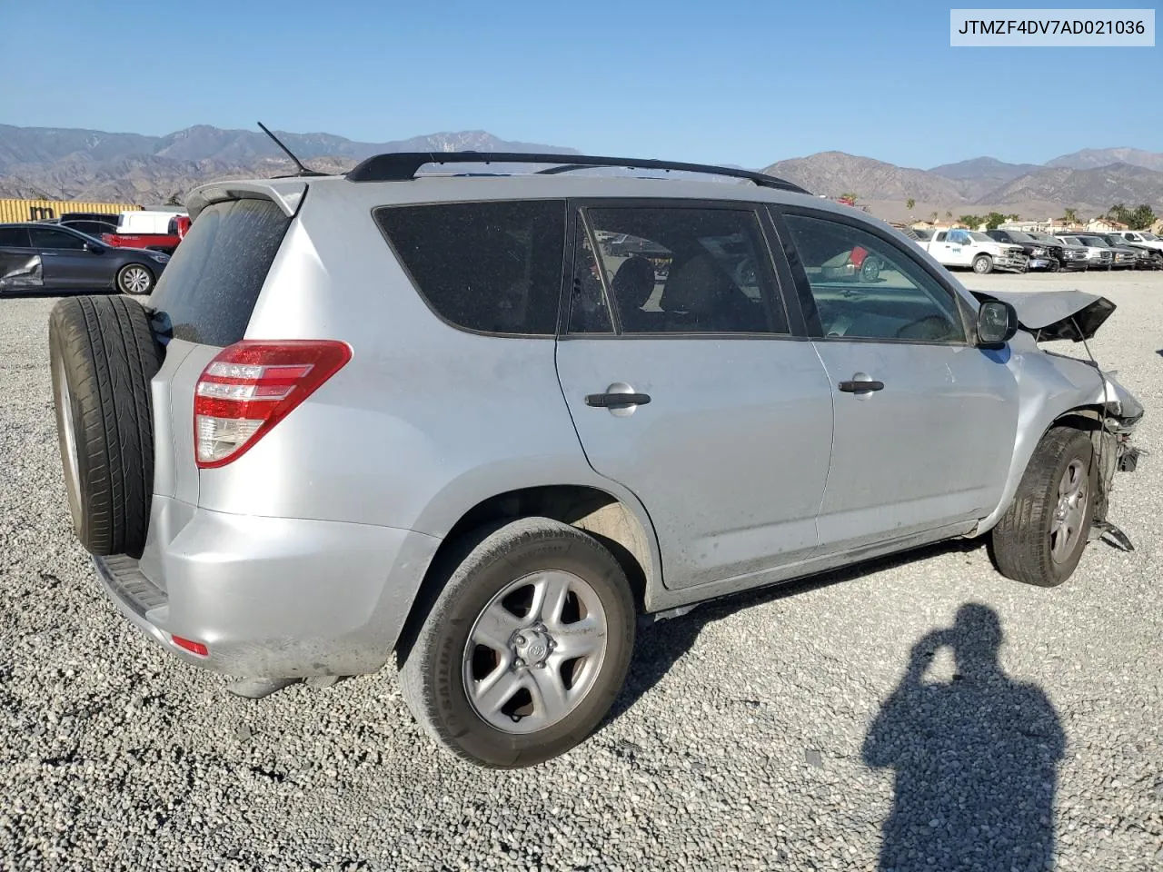 2010 Toyota Rav4 VIN: JTMZF4DV7AD021036 Lot: 77705994