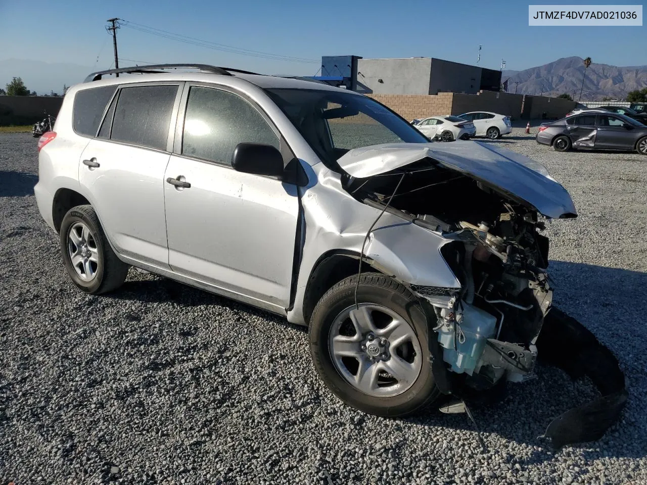 JTMZF4DV7AD021036 2010 Toyota Rav4