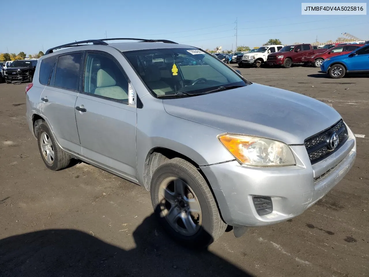 2010 Toyota Rav4 VIN: JTMBF4DV4A5025816 Lot: 78064644