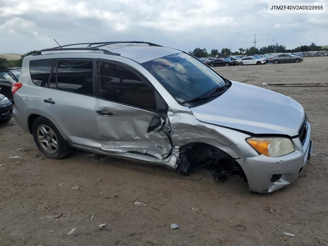 2010 Toyota Rav4 VIN: JTMZF4DV2AD023955 Lot: 78078004